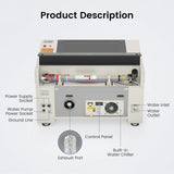 Monport 100W CO2 Built-in Water Cooling System Laser Engraver & Cutter (1000 x 600mm)