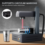 Monport GM 30W Pro Integrated Fiber Laser Engraver & Marking Machine with AutoFocus - Machine