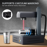 Monport GM 30W Pro Integrated MOPA Fiber Laser Engraver & Marking Machine with AutoFocus - Machine
