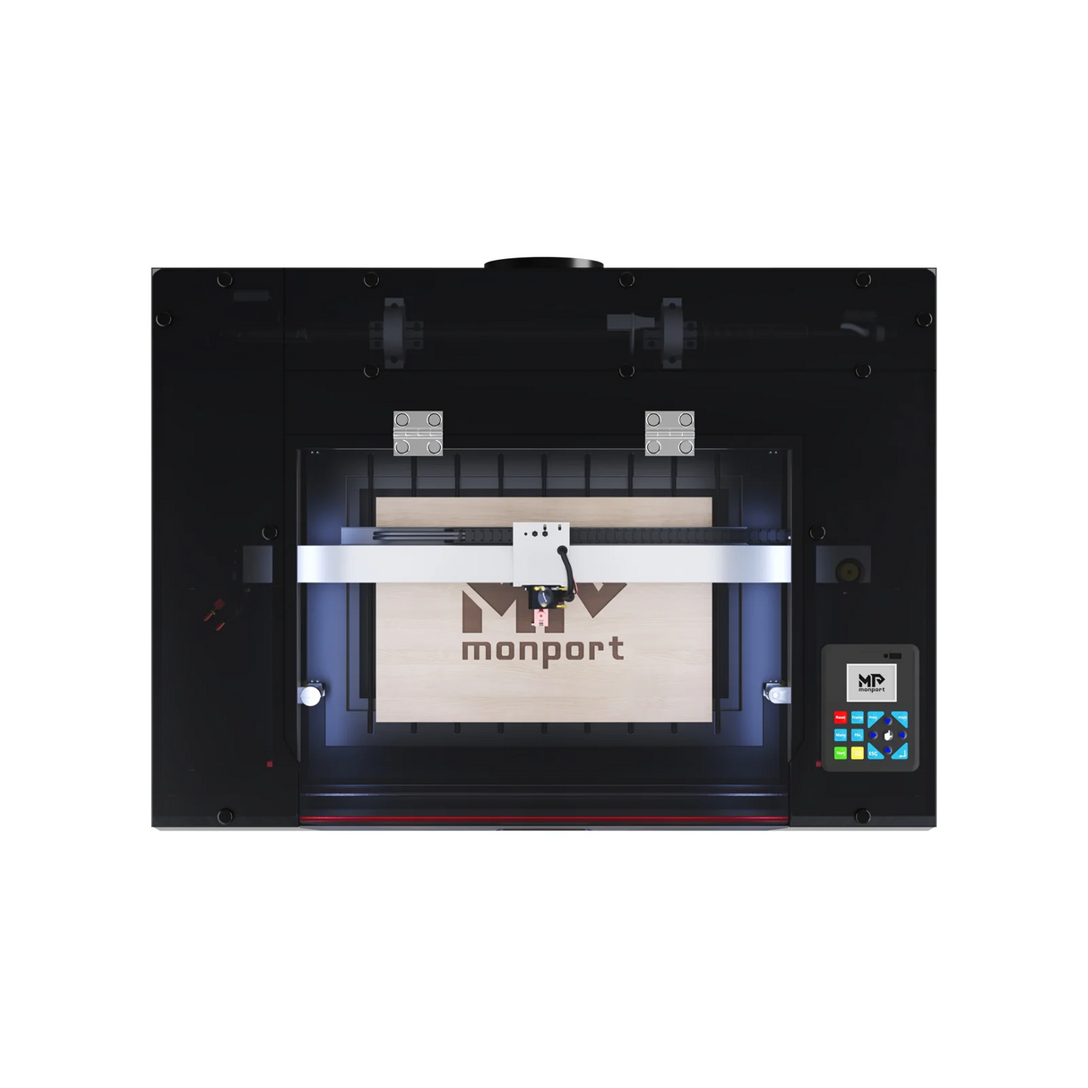 Monport Reno45 Pro 45W Desktop CO2 Laser Engraver & Cutter (16" X 12") with Brand New Semi-Autofocus