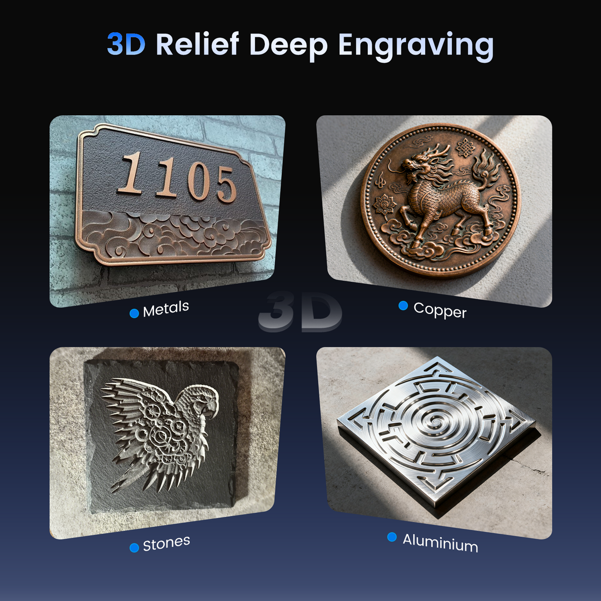 Monport GT 30W Split MOPA Fiber Laser Engraver & Color Marking Machine With AutoFocus