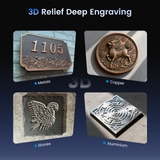 Monport GT 200W Split MOPA Fiber Laser Engraver & Color Marking Machine With AutoFocus