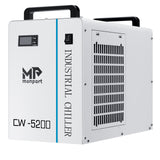 Monport 6L CW-5200 Industrial Water Chiller for 40W-150W CO2 Laser Engraver