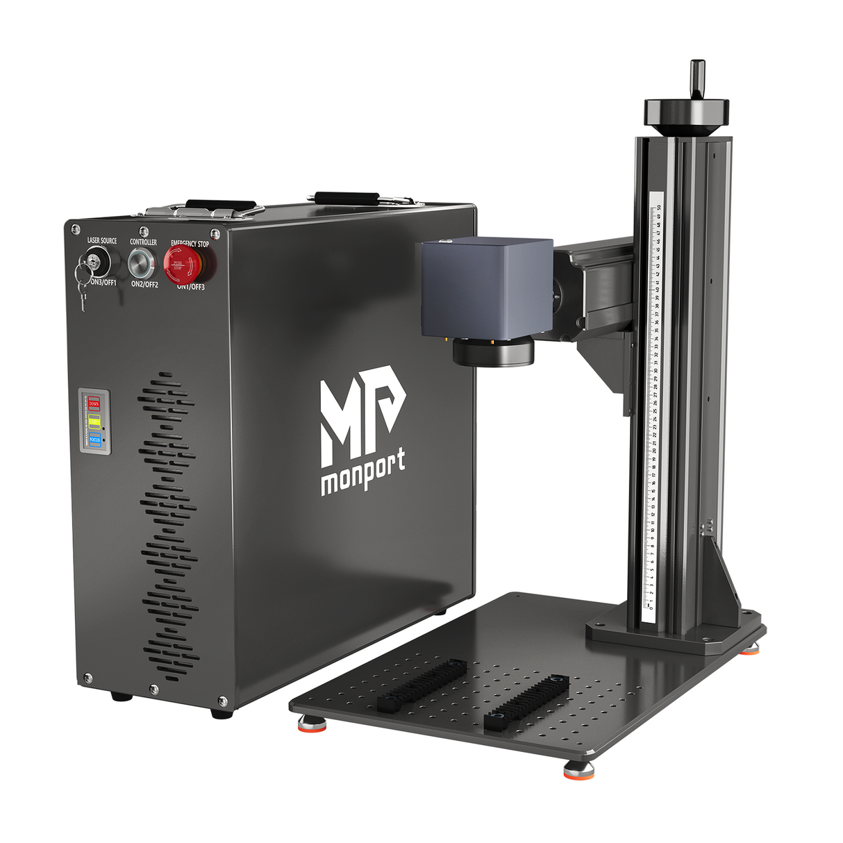 Monport GT 200W Split MOPA Fiber Laser Engraver & Color Marking Machine With AutoFocus