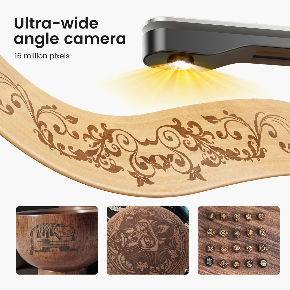 Monport MEGAS – Mega Series Upgrade: 70W CO₂ Laser Engraving and Cutting Machine with Intelligent Precision