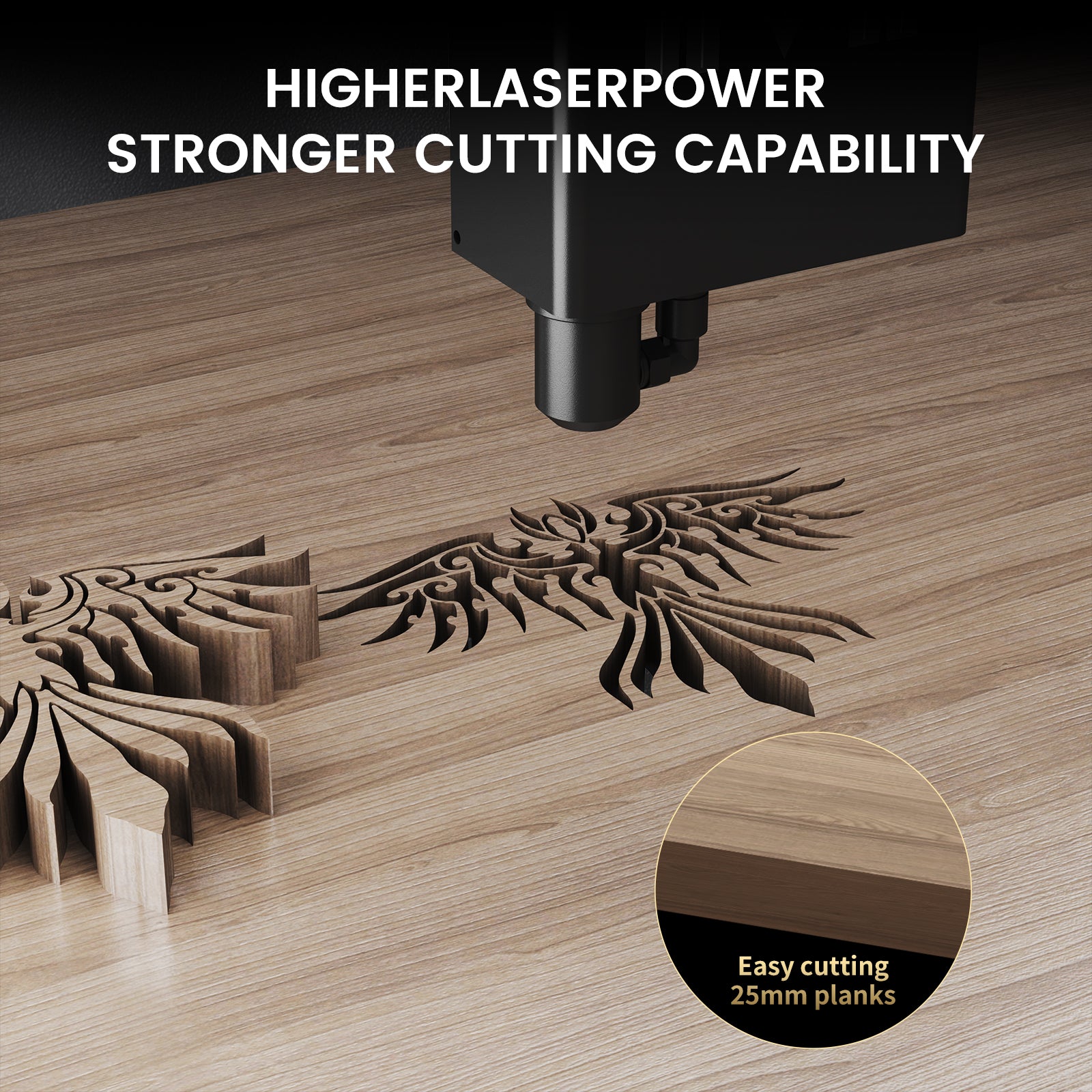 Monport Mega: The World's Premier 70W Intelligent Desktop Engraving Machine