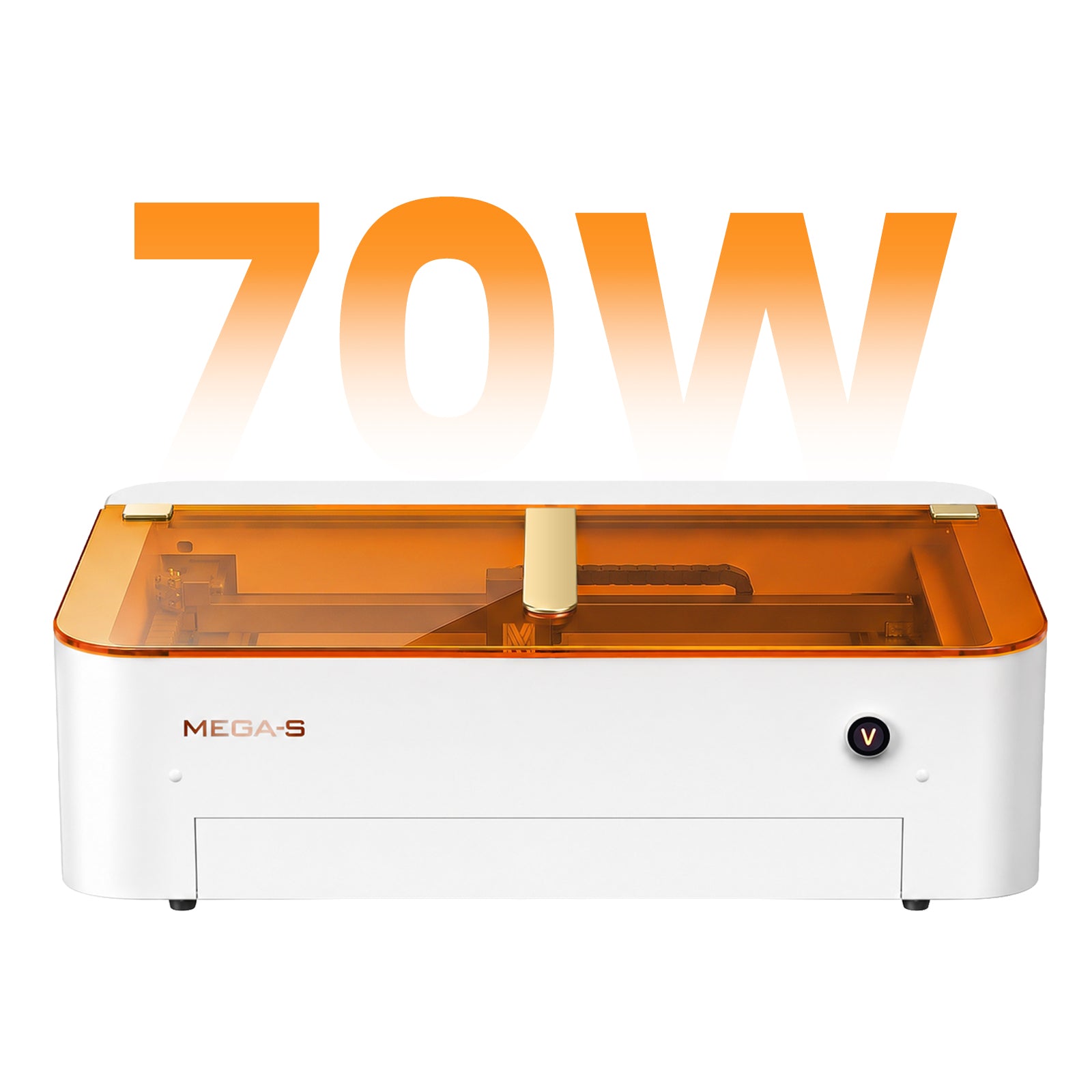 Monport MEGAS – Mega Series Upgrade: 70W CO₂ Laser Engraving and Cutting Machine with Intelligent Precision