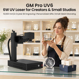 Monport UV Pro 6W UV Laser Engraver & Marking Machine | Supports Crystal 3D Subsurface Internal Engraving