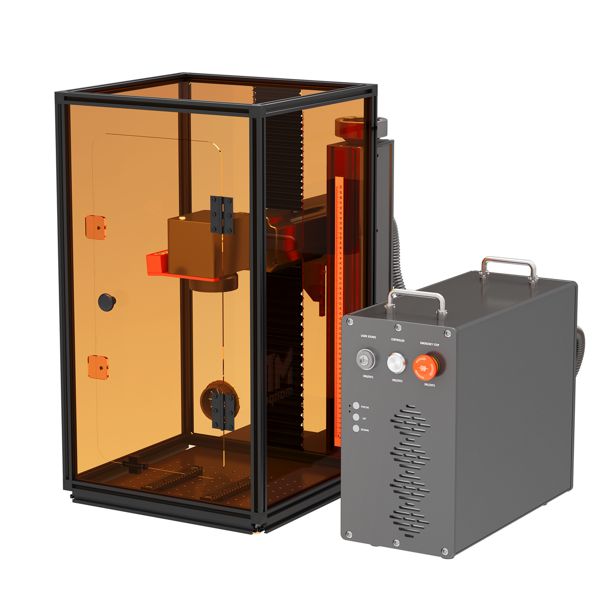 Monport Laser Engraver Enclosure for GQ, GPro And GT Fiber Laser (with Door Protection Switch)