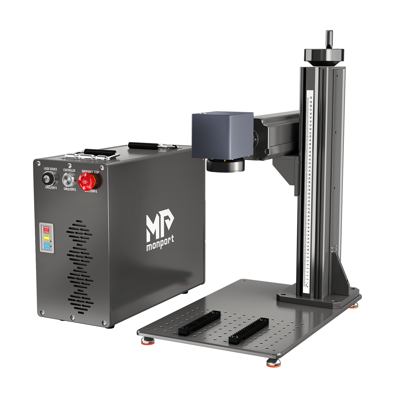 Monport GT 30W Split MOPA Fiber Laser Engraver & Color Marking Machine With AutoFocus