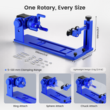 Monport Multifunctional Rotary Axis Compatible with Reno & GPro Vision Laser Machines