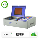Monport 40W Pro Lightburn-ready (12" X 8") CO2 Laser Engraver & Cutter with CE Approval