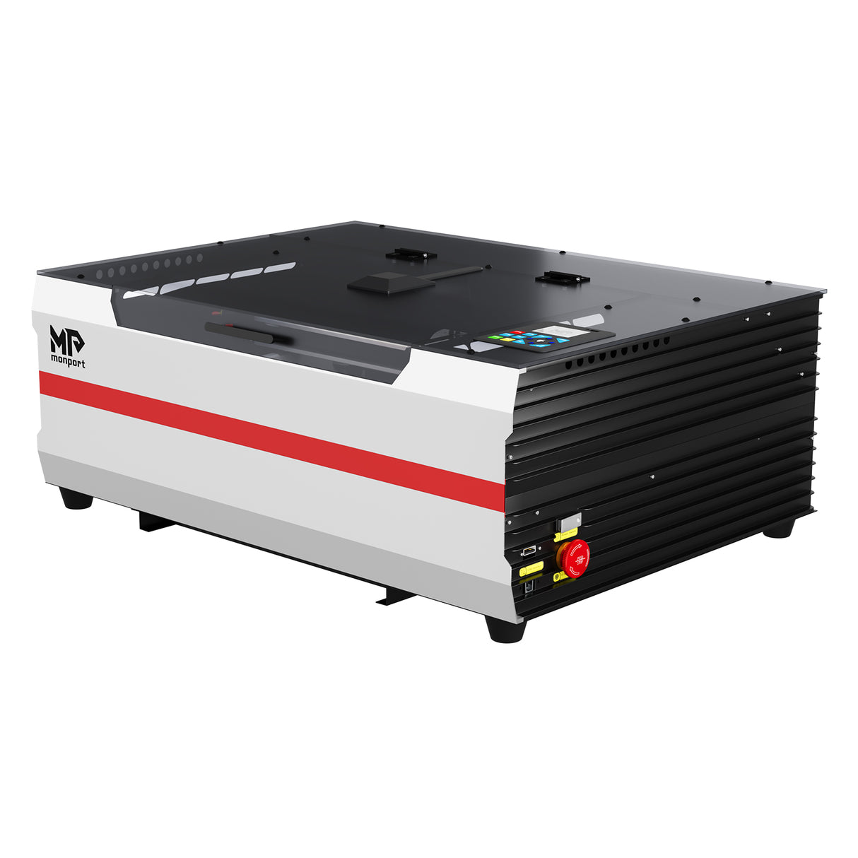 Monport Reno45 Pro Vision 45W Desktop CO2 Laser Engraver & Cutter (16" X 12") with 8MP HD Camera and Magnetic Assisted Autofocus