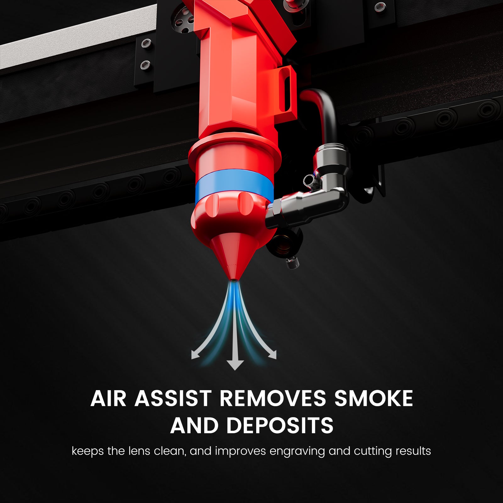 Monport 60W CO2 Laser Engraver & Cutter (24