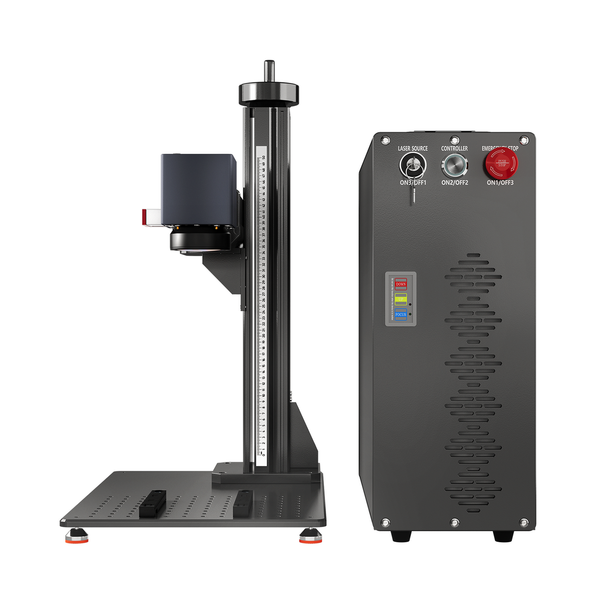 Monport GT 200W Split MOPA Fiber Laser Engraver & Color Marking Machine With AutoFocus