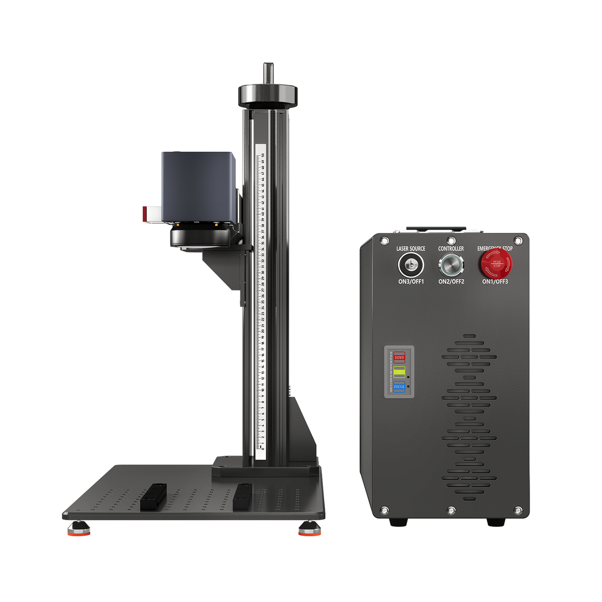 Monport GT 30W Split MOPA Fiber Laser Engraver & Color Marking Machine With AutoFocus