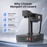 Monport UV Pro 6W UV Laser Engraver & Marking Machine | Supports Crystal 3D Subsurface Internal Engraving