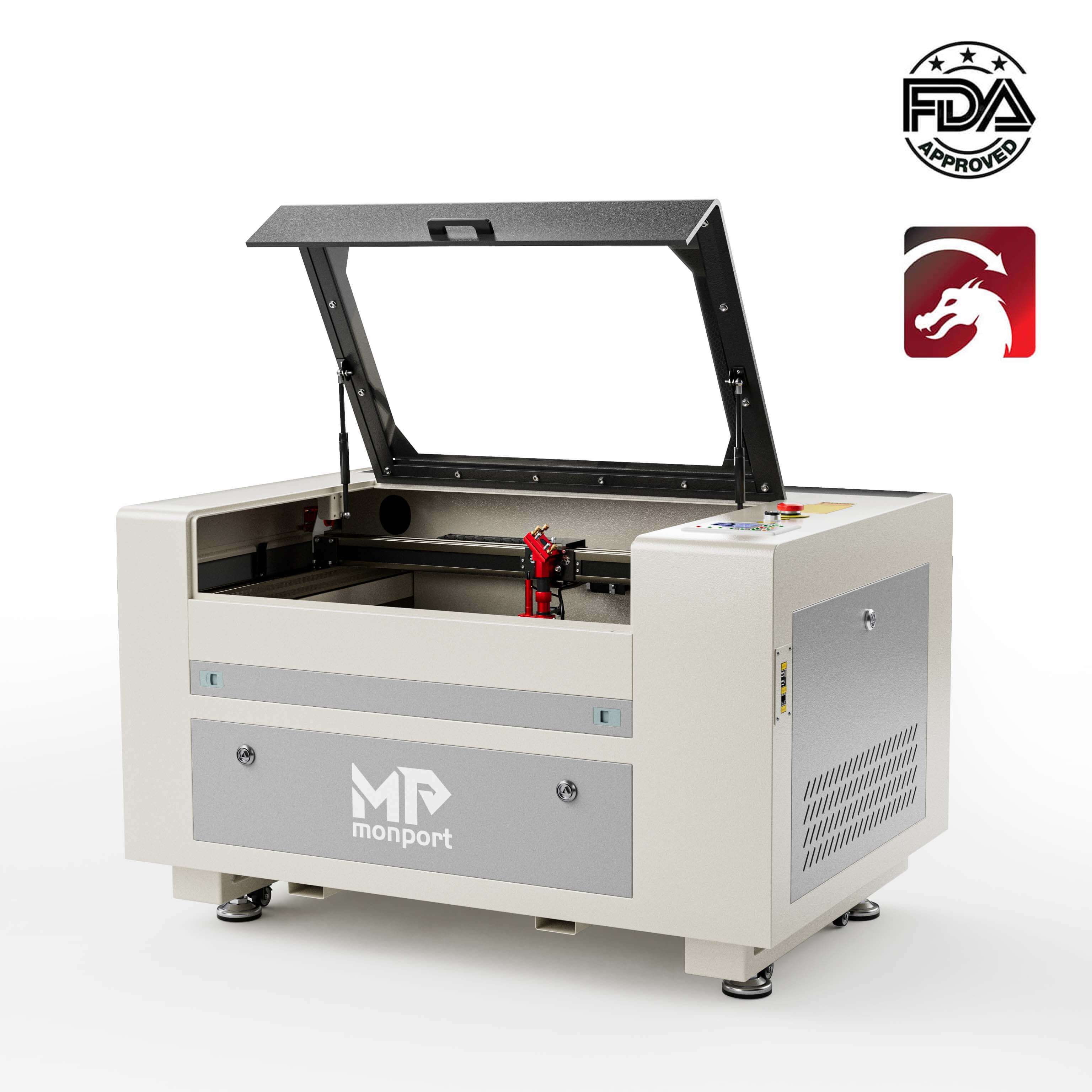 Monport 60W CO2 Laser Engraver & Cutter (24