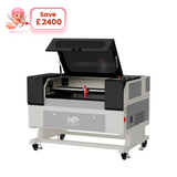 Monport 60W CO2 Laser Engraver & Cutter (28" x 20") with Autofocus and Bracket