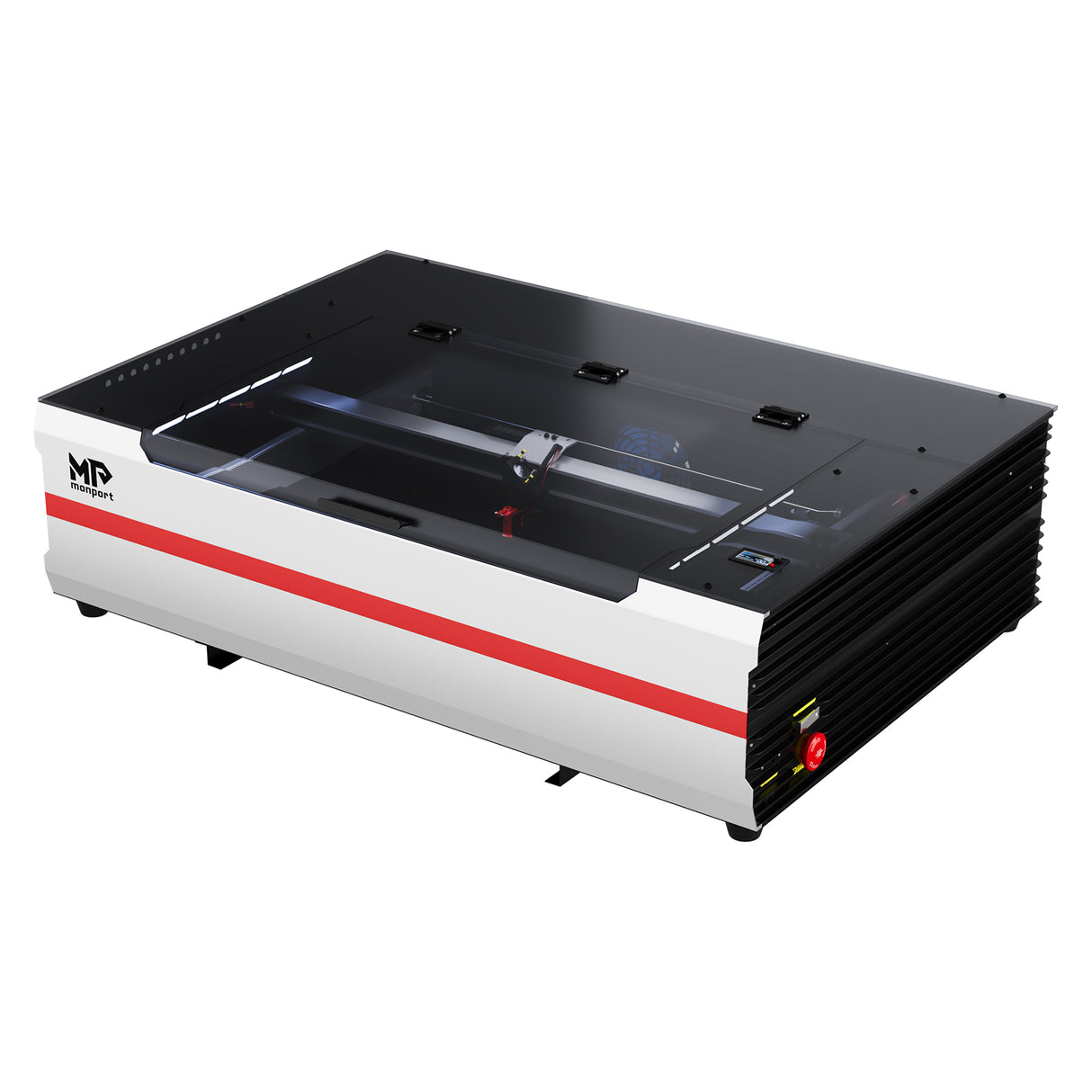 Monport Reno65 65W Desktop CO2 Laser Engraver & Cutter (24" X 16") with Brand New Semi-Autofocus