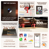 Monport Reno65 Pro Vision 65W Desktop CO2 Laser Engraver & Cutter (24" X 16") with 8MP HD Camera and Magnetic Assisted Autofocus