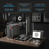 Monport GPro Vision 60W Split MOPA Fiber Laser Engraver & Marking Machine With 16MP Smart Vision & Auto Focus