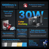 Monport GPro 30W Split MOPA Fiber Laser Engraver & Marking Machine With Manual Focus