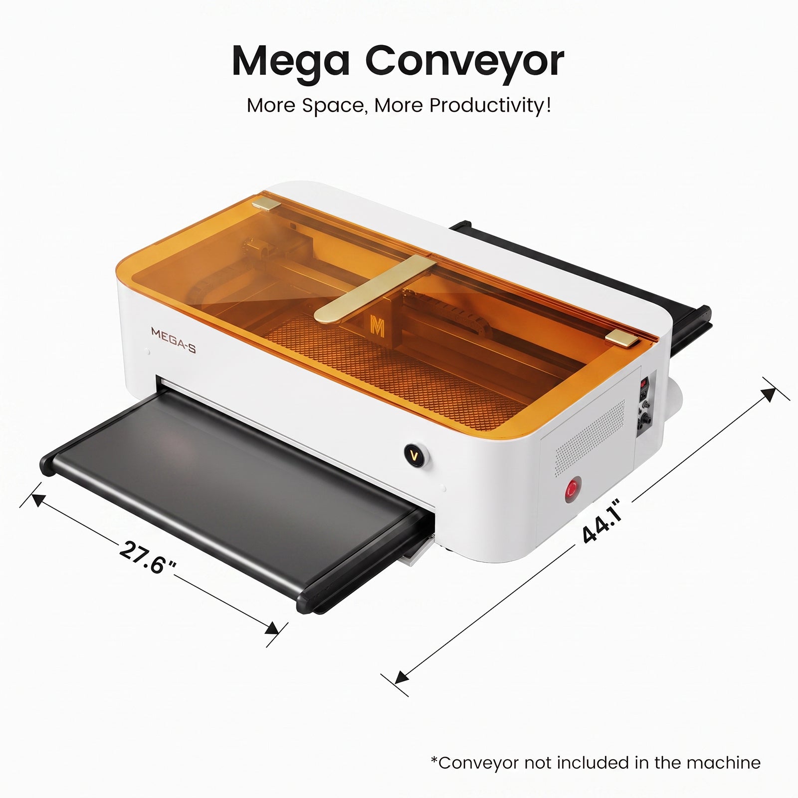 Monport MEGAS – Mega Series Upgrade: 70W CO₂ Laser Engraving and Cutting Machine with Intelligent Precision