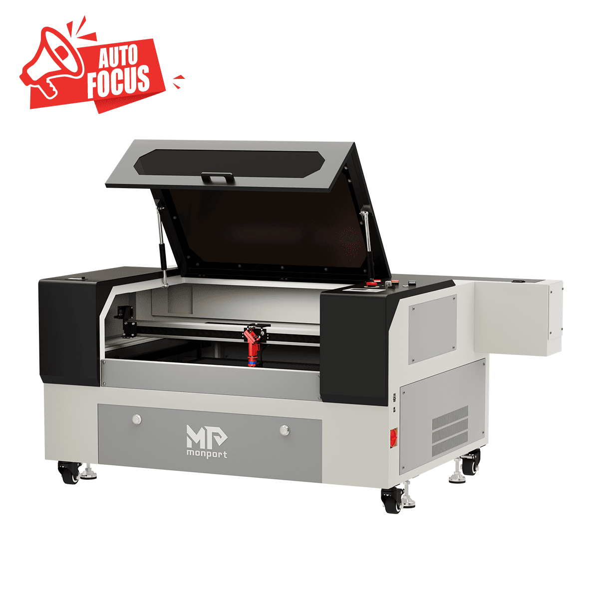 Monport 80W CO2 Laser Engraver & Cutter (28" x 20") with Autofocus