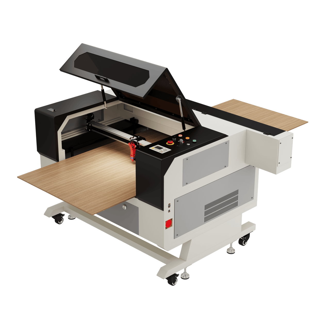 Monport 80W CO2 Laser Engraver & Cutter (28" x 20") with Autofocus and Bracket