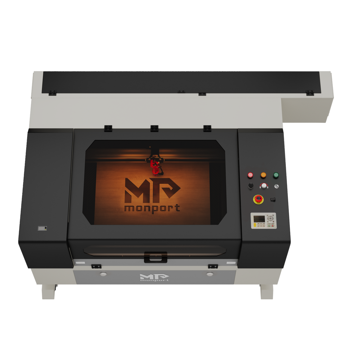 Monport 90W CO2 Laser Engraver & Cutter (28" x 20") with Autofocus and Bracket