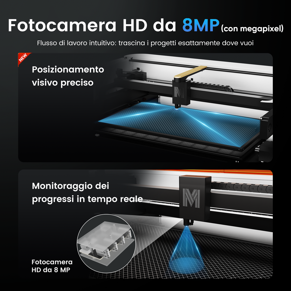 Monport Mega Lite: The World's Premier 70W Desktop Engraving Machine With Lightburn Core