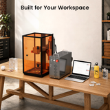 Monport Laser Engraver Enclosure for GQ, GPro And GT Fiber Laser (with Door Protection Switch)