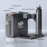 Monport GT 200W Split MOPA Fiber Laser Engraver & Color Marking Machine With AutoFocus