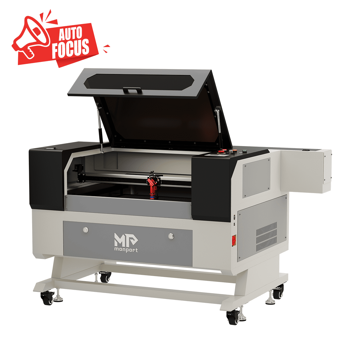 Monport 90W CO2 Laser Engraver & Cutter (28" x 20") with Autofocus