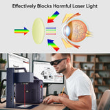 Fiber Laser Engravers Protective Glasses-1064nm-OD7