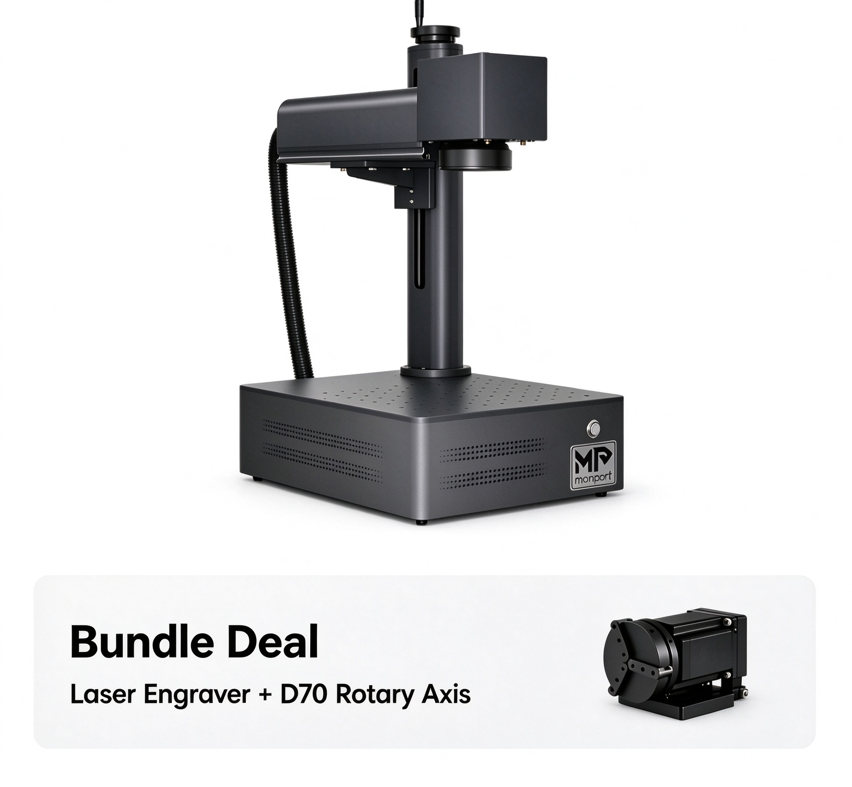 Monport GM 30W Integrated Fiber Laser Engraver & Marking Machine
