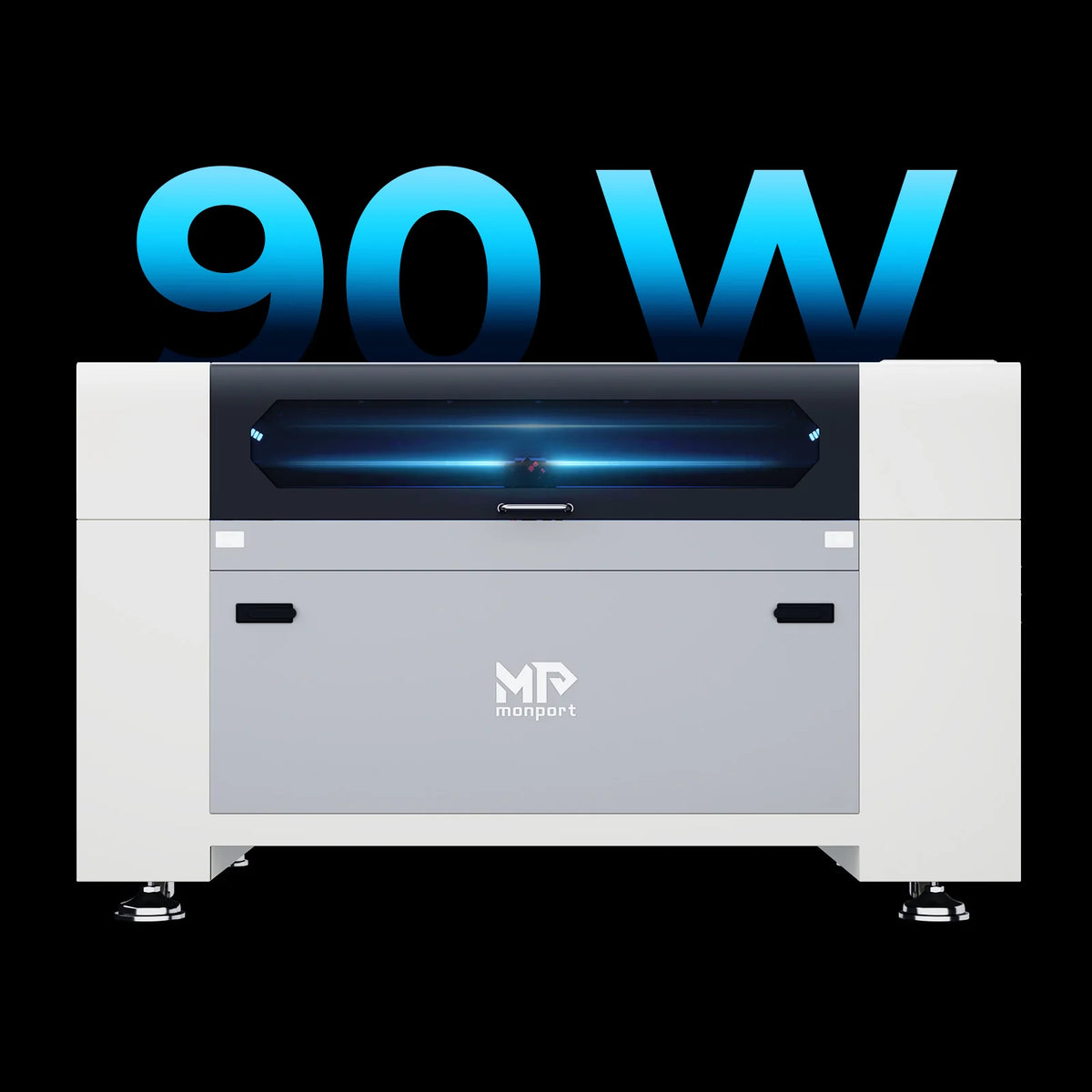 Monport Effi7S Upgraded 90W CO2 Laser Engraver & Cutter 700x500mm (28" ×20") with Autofocus