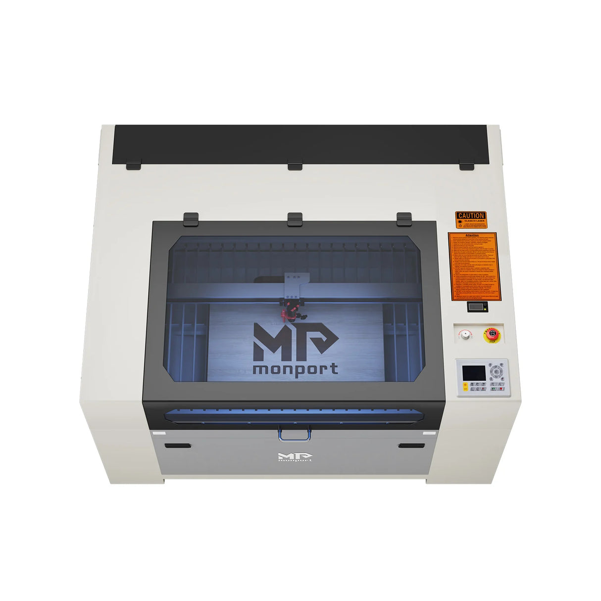 Monport Effi7S Upgraded 90W CO2 Laser Engraver & Cutter 700x500mm (28" ×20") with Autofocus