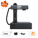 Monport GA 100W Upgraded Integrated MOPA Fiber Laser Engraver & Marking Machine with Auto Focus