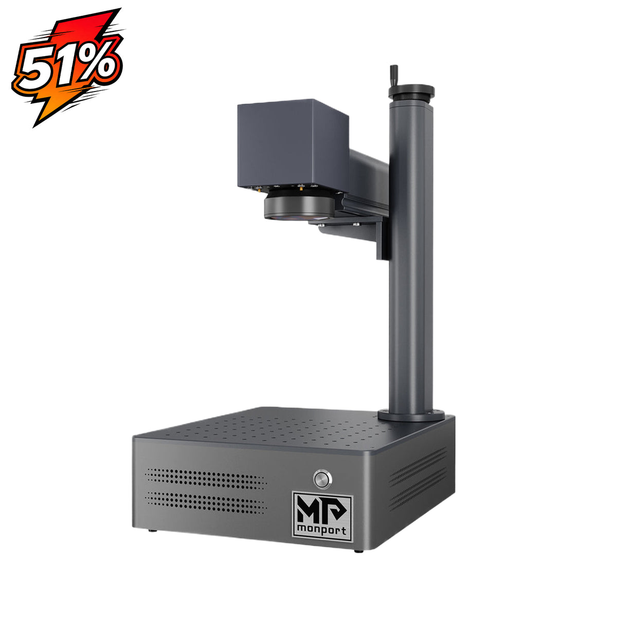 Monport GM 60W Integrated JPT MOPA Fiber Laser Engraver & Marking Machine