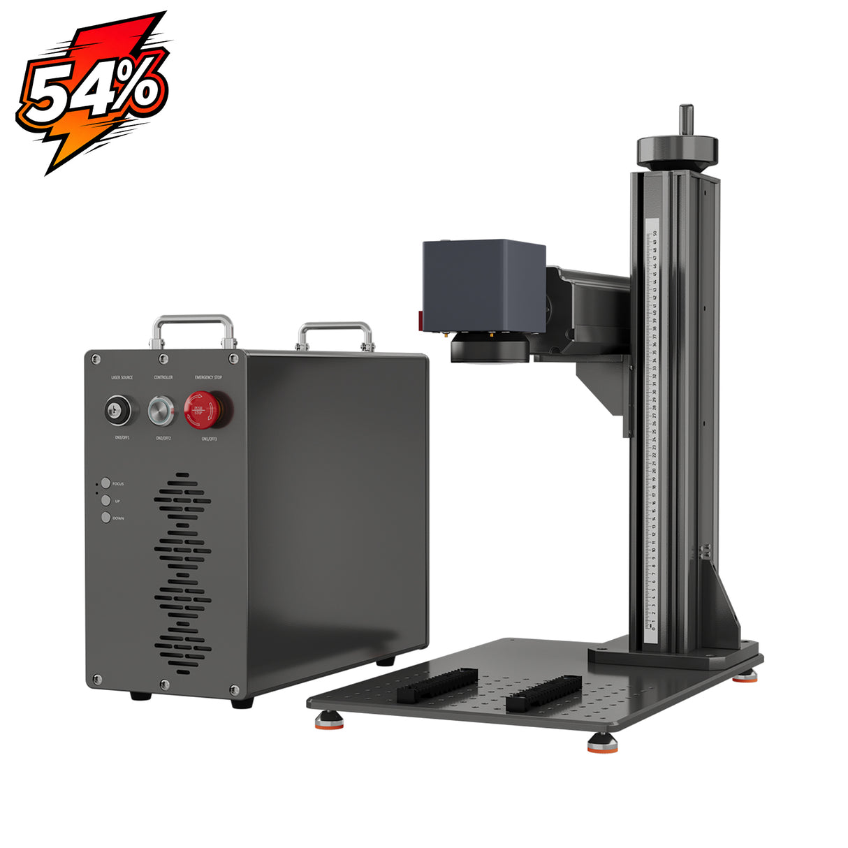 Monport GT 30W Split MOPA Fiber Laser Engraver & Color Marking Machine With AutoFocus