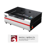 Monport Reno45 Pro Vision 45W Desktop CO2 Laser Engraver & Cutter (16" X 12") with 8MP HD Camera and Magnetic Assisted Autofocus