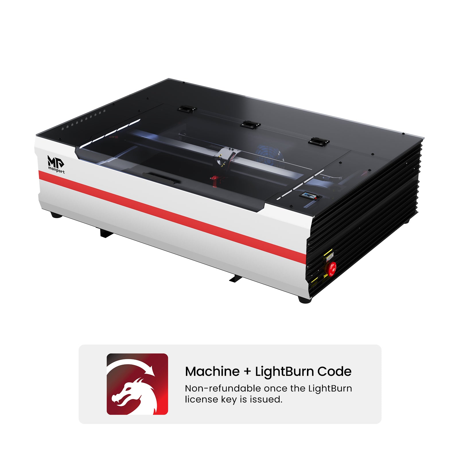 Monport Reno65 65W Desktop CO2 Laser Engraver & Cutter (24“X 16“) with brand new Assisted Auto Focus