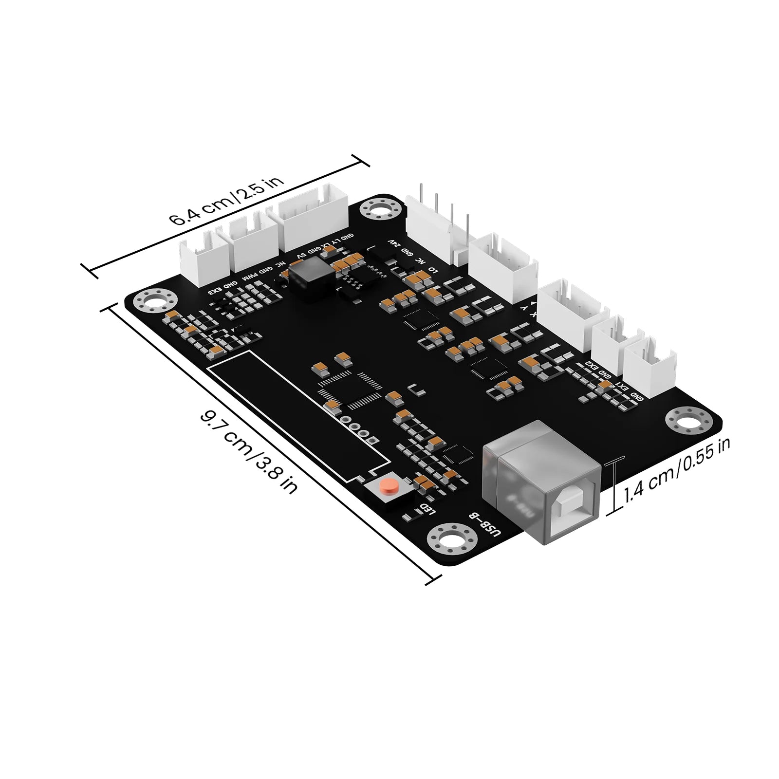 Lightburn Compatible Nano Replacement Board for 40W CO2 Laser Engraver