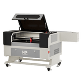Monport 100W CO2 Laser Engraver & Cutter (28" x 20") with Autofocus and Bracket