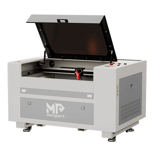 Monport 60W CO2 Laser Engraver & Cutter (24" x 16") with Autofocus
