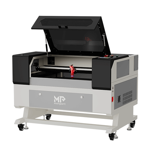 Monport 60W CO2 Laser Engraver & Cutter (28" x 20") with Autofocus and Bracket