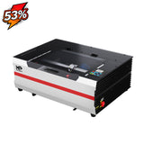 Monport Reno45 Pro 45W Desktop CO2 Laser Engraver and Cutter (16" x 12") with Brand New Assisted Autofocus