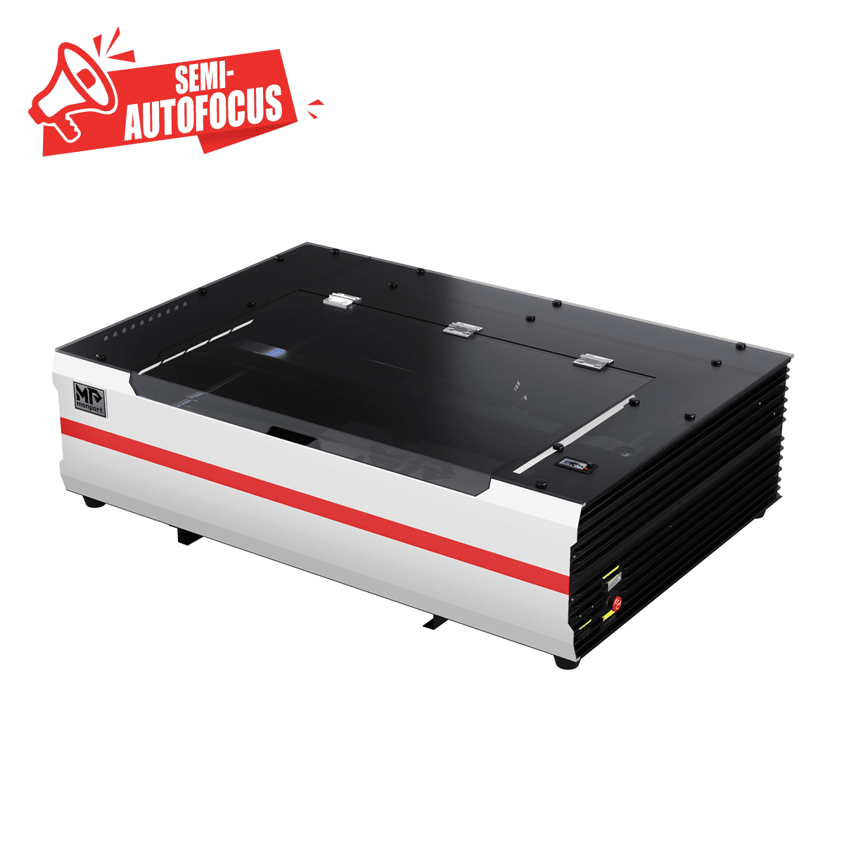 Monport Reno65 65W Desktop CO2 Laser Engraver & Cutter (24"X16") with Brand New Semi-Autofocus